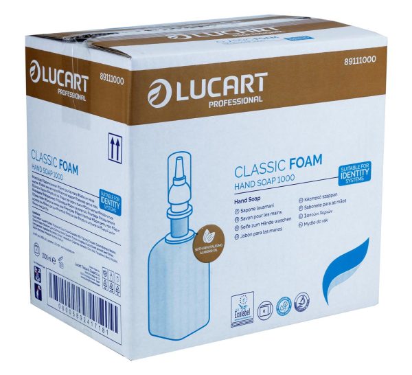 IDENTITY Classic Foam Soap 1000ml with Almond oil 6 x 1000ml - Image 4