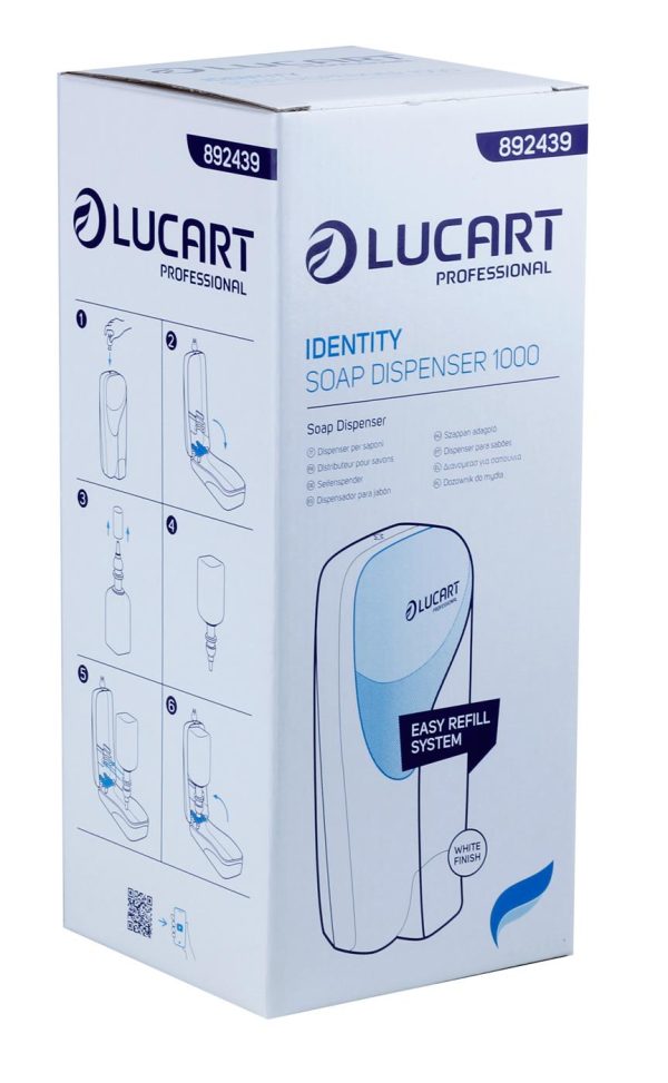 IDENTITY Soap 1000 Dispenser White - Image 2