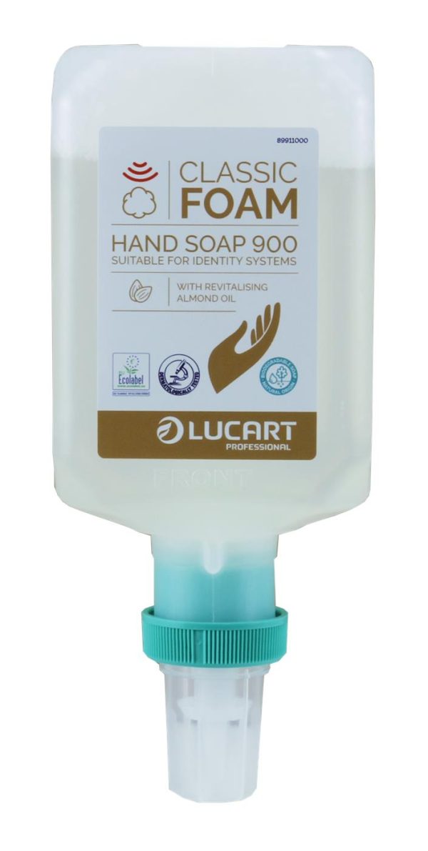 IDENTITY Classic Foam Soap 900ml with Almond Oil