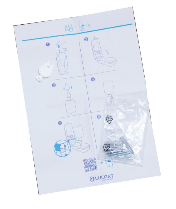 IDENTITY Soap 1000 Dispenser White - Image 6