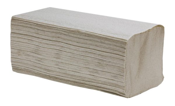 PRO ECO+ V-Fold 2 Ply Unbleached Hand Towels – 22 x 21 cm - Image 4