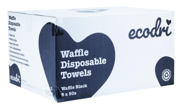 Ecodri Black Disposable Salon Towels – 40 x 80 cm - Image 7