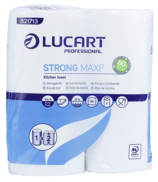 Lucart Strong White Kitchen Rolls