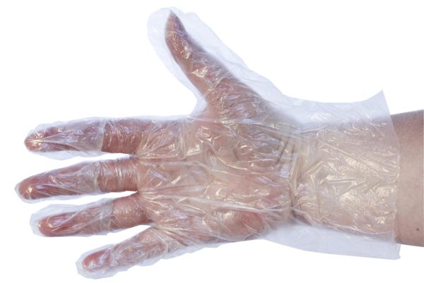 Clear Polythene Gloves in Dispenser Boxes - Image 3