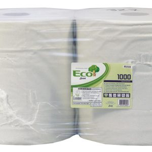 Lucart Eco White 2 Ply Recycled White Wiping Roll 852028Z
