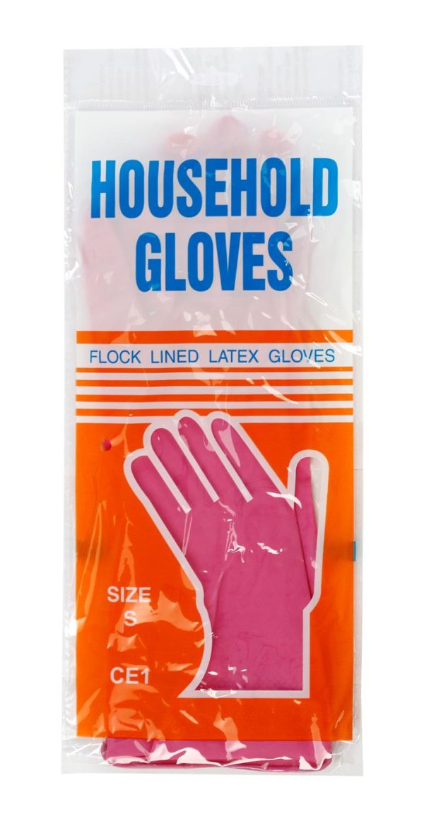 PRO Pink Household Gloves - Image 2