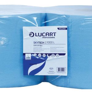 SkyTech Blue Wiping Roll 2 Ply Recycled 26cm x 350m