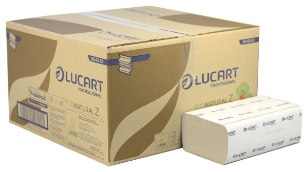 EcoNatural Z Fold 2 Ply Paper Towels – 22.5 x 24 cm