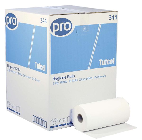 Premium Hygiene Roll 2 Ply White