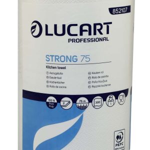 Lucart Strong White Mini Centrefeed Roll 2 Ply – 852107U