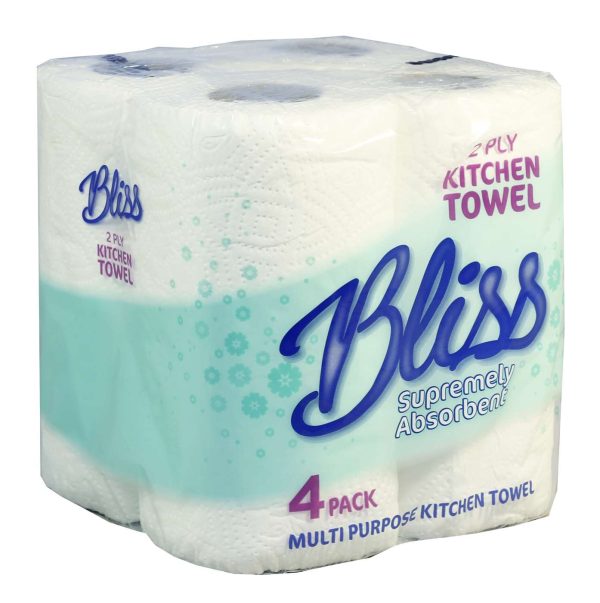 Bliss 2 ply 50 sheet Kitchen Rolls - Image 2