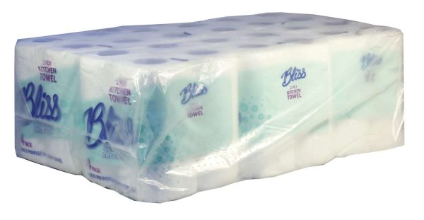 Bliss 2 ply 50 sheet Kitchen Rolls - Image 4