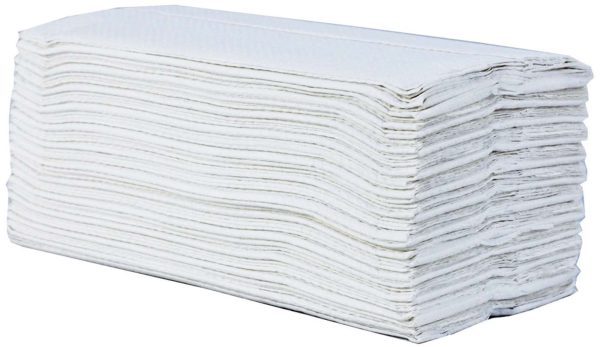 PRO C-Fold 2 Ply White Paper Hand Towels – 22 x 25 cm - Image 3