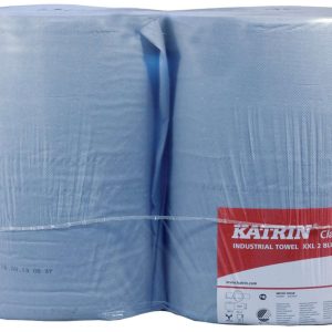 Katrin Classic XXL 2 Ply Blue Industrial Wiping Rolls