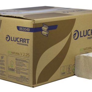 EcoNatural V2.25 V-Fold 2 Ply Paper Towels – 25.3 x 21 cm
