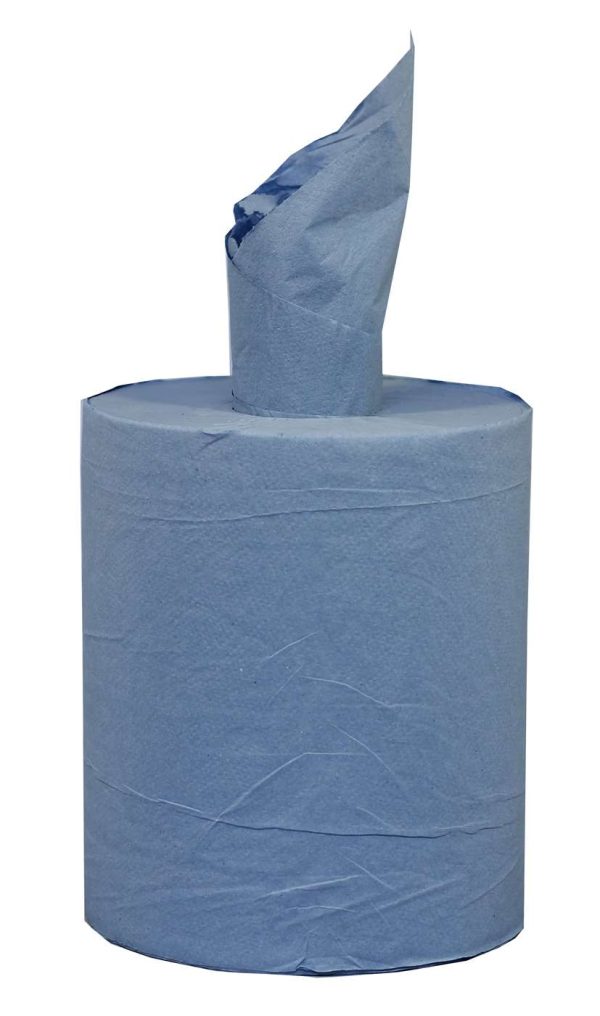 PRO Blue 2 Ply Centrefeed Roll 23cm x 180m - Image 4
