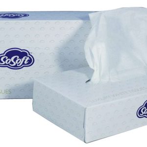 Luxury White Facial Tissues