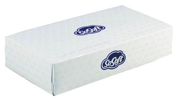 Luxury White Facial Tissues - Image 2