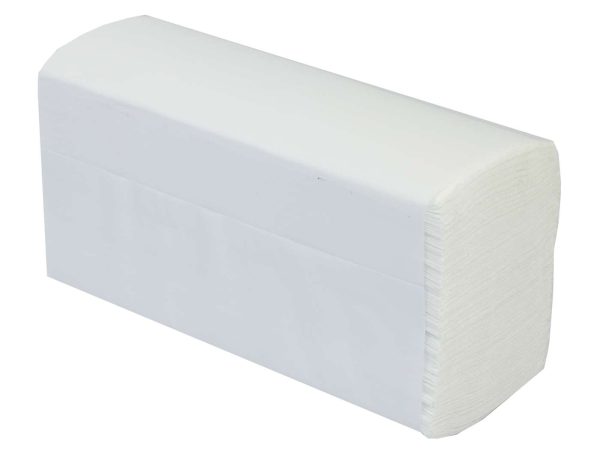 PRO Z-Fold 2 Ply White Paper Towels – 22 x 24 cm - Image 3