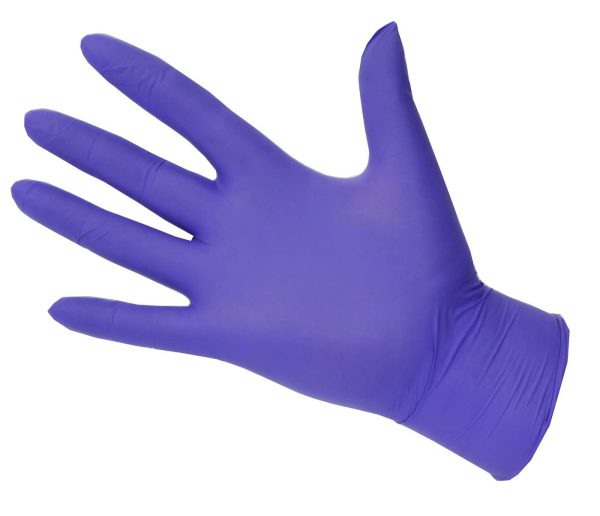 PRO UltraTOUCH Violet Nitrile Gloves 200's - Image 4