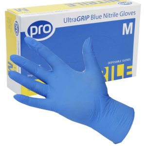 PRO UltraGRIP Blue Nitrile Gloves