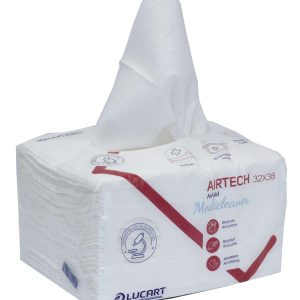 Lucart Airtech White Airlaid Cloths 32 x 38cm