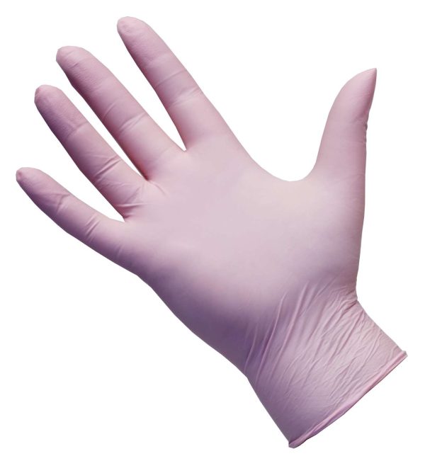 PRO UltraFLEX Pink Nitrile Gloves - Image 5