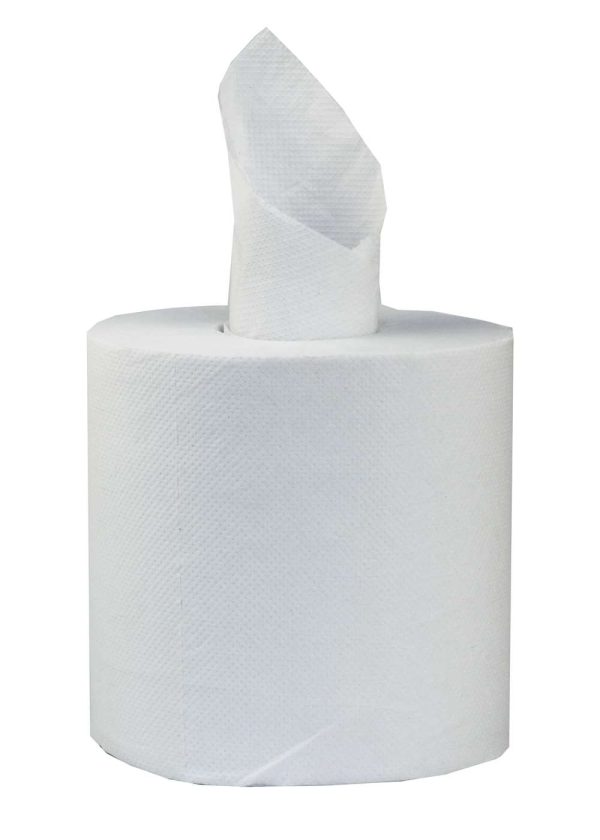 PRO White 2 Ply Centrefeed Roll 16.5cm x 120m - Image 3