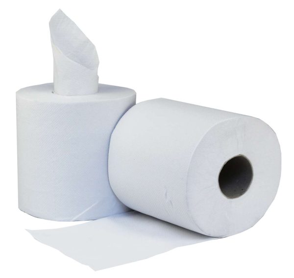 PRO White 2 Ply Centrefeed Roll 16.5cm x 120m - Image 4