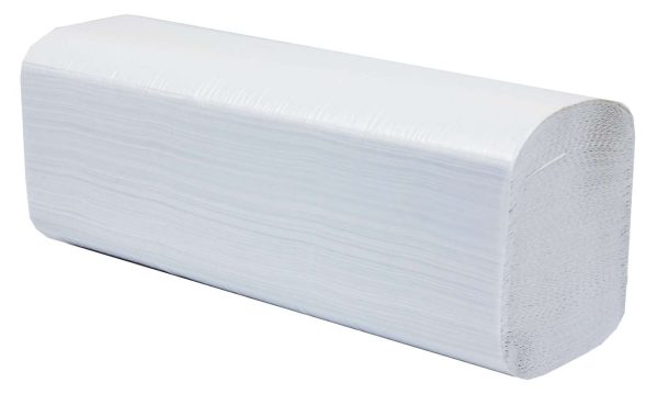 PRO Premium Z-Fold White 1 Ply Paper Towels – 23 x 23 cm - Image 3