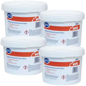 PRO Degreasing Hand & Surface Wipes