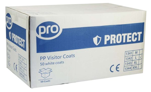 Polypropylene Lab/Visitor Coat - Image 3