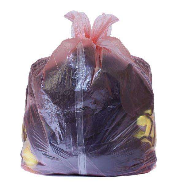 Red Soluble Strip Laundry Bags (Large) - Image 2