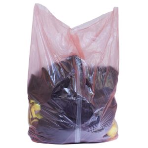Red Soluble Strip Laundry Bags (Large)