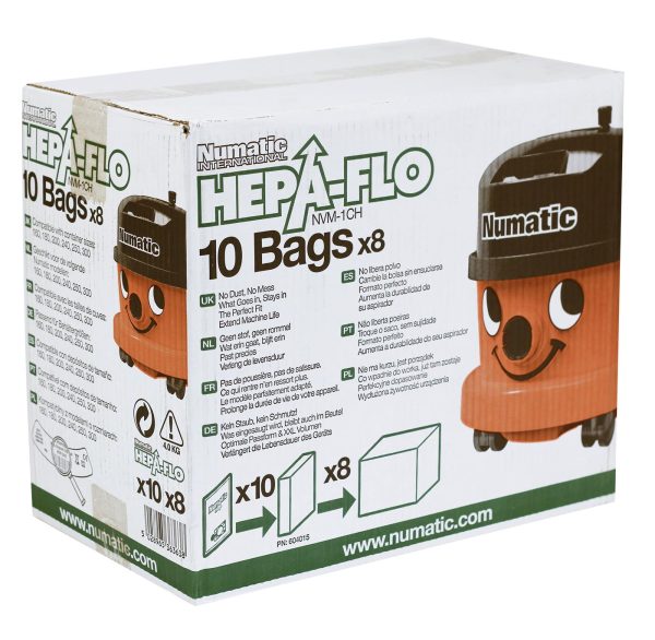 Numatic NVM-1CH Dust Bags for Henry Hoover - Image 2
