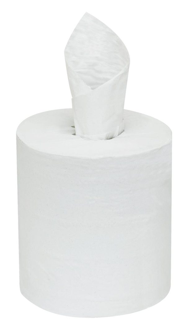 White 2 Ply Centrefeed Roll 17.5cm x 150m - Image 2