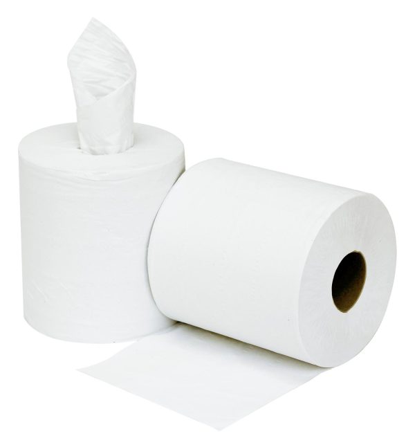 White 2 Ply Centrefeed Roll 17.5cm x 150m - Image 3