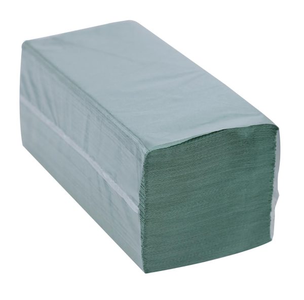 PRO Eco V-Fold 1 Ply Recycled Paper Towels – 25 x 21 cm - Image 6