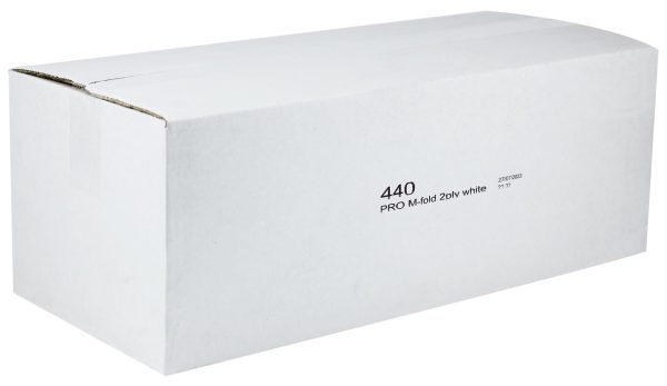Luxury PRO Premium M-Fold 2 Ply Paper Towels – 20.3 x 32 cm - Image 2