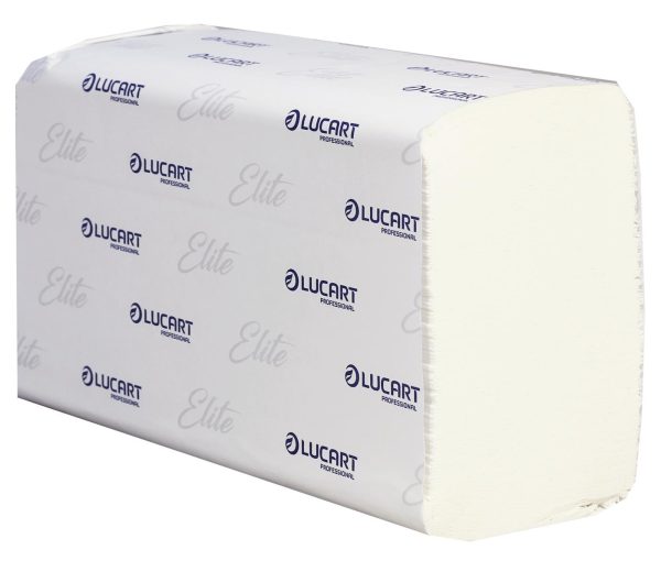 Lucart Strong M-Fold 3 Ply White Paper Towels 22.5 x 32cm - Image 2