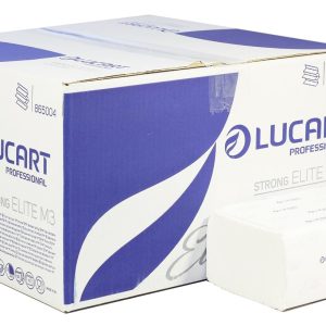 Lucart Strong M-Fold 3 Ply White Paper Towels 22.5 x 32cm