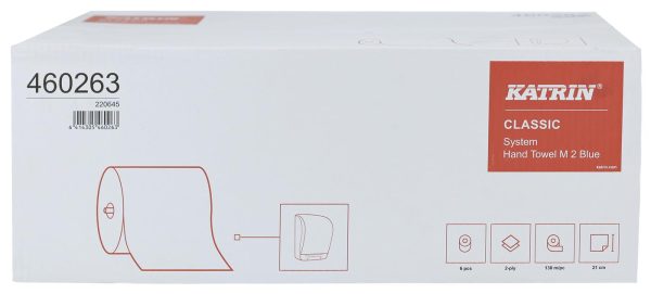 Katrin Classic System Paper Roll Towel M2 Blue – 460263 - Image 4