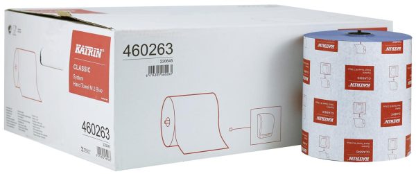 Katrin Classic System Paper Roll Towel M2 Blue – 460263