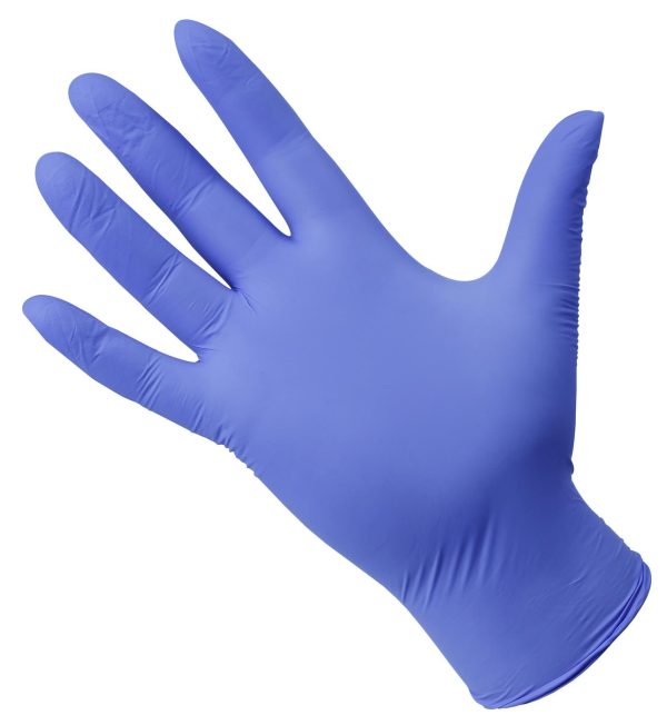 PRO UltraFLEX Biodegradable Bluple Nitrile Gloves - Image 2
