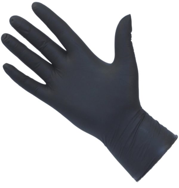 PRO UltraGRIP Black Nitrile Gloves - Image 4