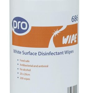 PRO White Surface Disinfectant Wipes