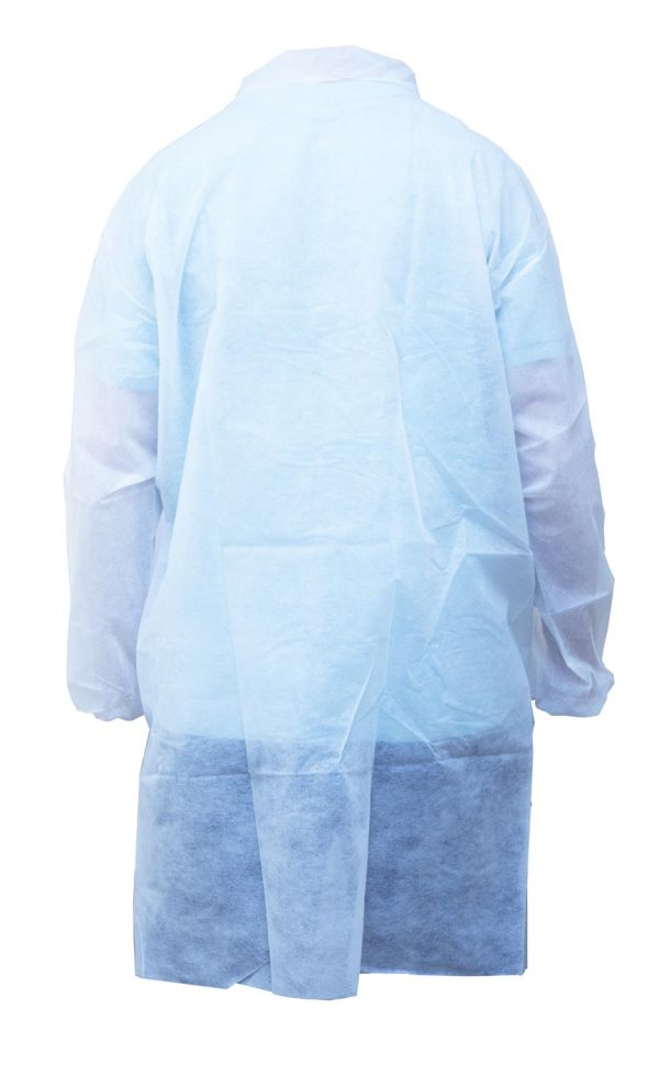 Polypropylene Lab/Visitor Coat - Image 2