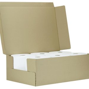 PRO Natural White 2 Ply Autocut Roll Towel – 20 cm x 150 m