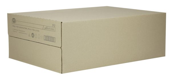 PRO Natural White 2-Ply Centrefeed Roll – 19cm x 150m - Image 3