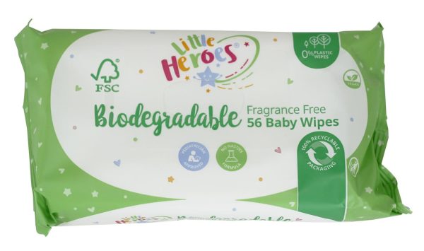 Little Heroes Biodegradable Baby Wet Wipes